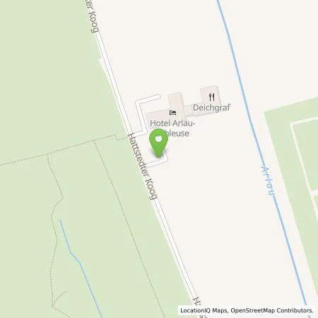Standortübersicht der Tankstelle Stadtwerke Husum GmbH in 25856 Hattstedtermarsch