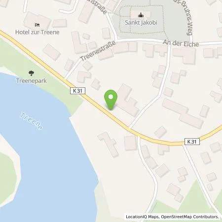 Standortübersicht der Tankstelle Stadtwerke Husum GmbH in 25876 Schwabstedt