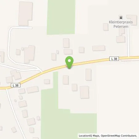 Standortübersicht der Tankstelle Stadtwerke Husum GmbH in 25887 Winnert