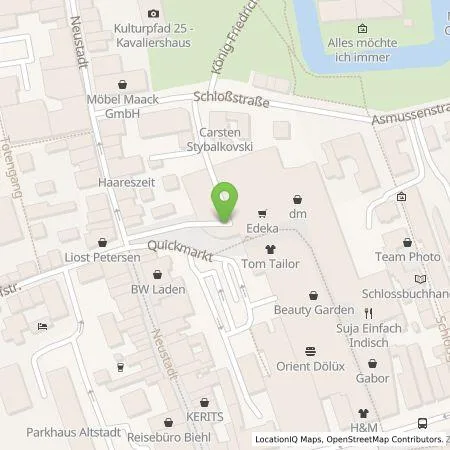 Standortübersicht der Tankstelle Stadtwerke Husum GmbH in 25813 Husum