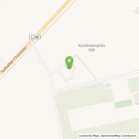 Standortübersicht der Tankstelle Stadtwerke Husum GmbH in 25884 Viöl