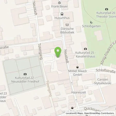 Standortübersicht der Tankstelle Contor für Hotel- und Gastronomiemanagement Husum GmbH in 25813 Husum