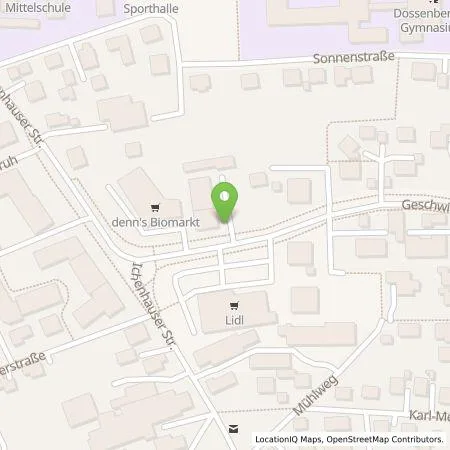 Standortübersicht der Tankstelle energie schwaben gmbh in 89312 Günzburg