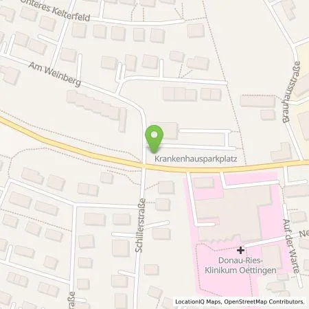 Standortübersicht der Tankstelle energie schwaben gmbh in 86732 Oettingen