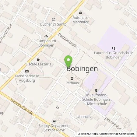 Standortübersicht der Tankstelle energie schwaben gmbh in 86399 Bobingen