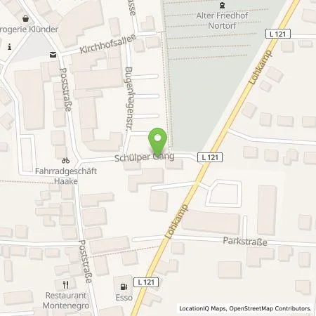 Standortübersicht der Tankstelle Stadtwerke Nortorf AöR in 24589 Nortorf