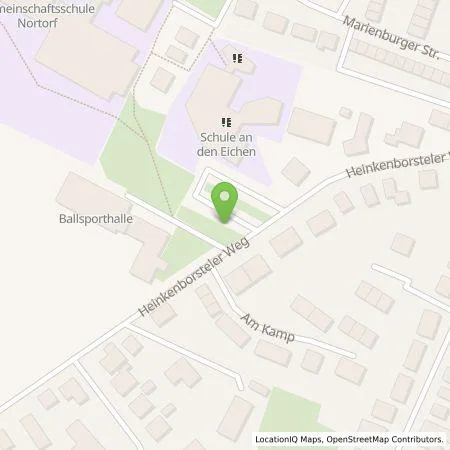 Standortübersicht der Tankstelle Stadtwerke Nortorf AöR in 24589 Nortorf