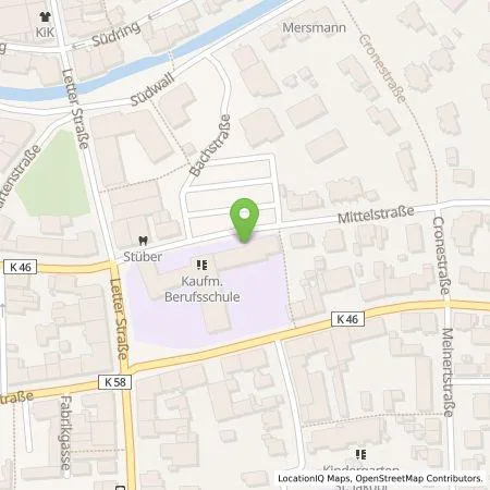 Standortübersicht der Tankstelle GFC mbH in 48653 Coesfeld