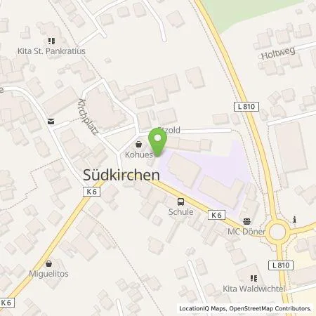 Standortübersicht der Tankstelle GFC mbH in 59394 Nordkirchen