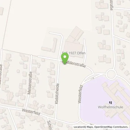 Standortübersicht der Tankstelle GFC mbH in 59399 Olfen