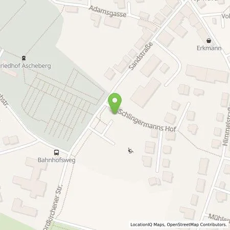 Standortübersicht der Tankstelle GFC mbH in 59387 Ascheberg