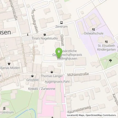 Standortübersicht der Tankstelle GFC mbH in 59348 Lüdinghausen