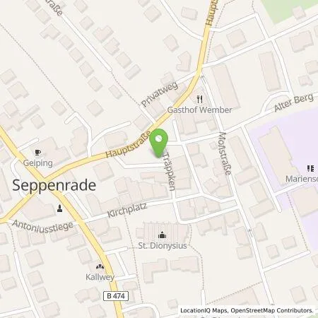 Standortübersicht der Tankstelle GFC mbH in 59348 Lüdinghausen