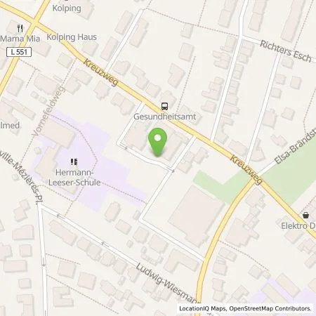 Standortübersicht der Tankstelle GFC mbH in 48249 Dülmen