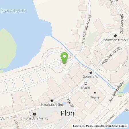 Standortübersicht der Tankstelle Stadtwerke Plön Versorgungs GmbH in 24306 Plön