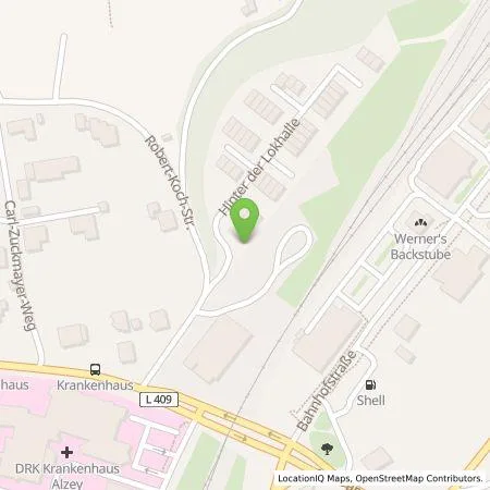 Standortübersicht der Tankstelle EWR AG in 55232 Alzey