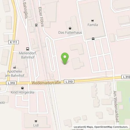 Standortübersicht der Tankstelle Comfortcharge GmbH in 30900 Wedemark