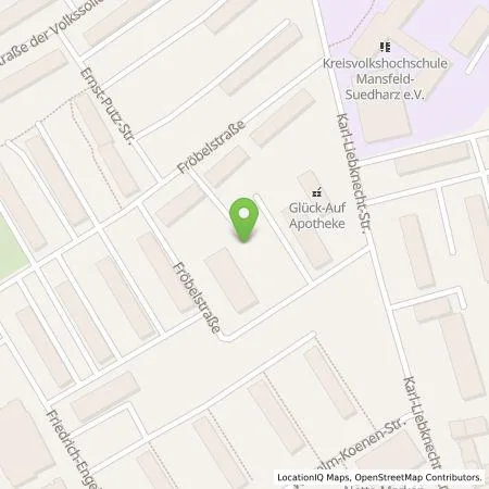 Standortübersicht der Tankstelle Comfortcharge GmbH in 06526 Sangerhausen