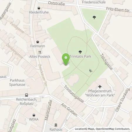 Standortübersicht der Tankstelle Comfortcharge GmbH in 08468 Reichenbach im Vogtland