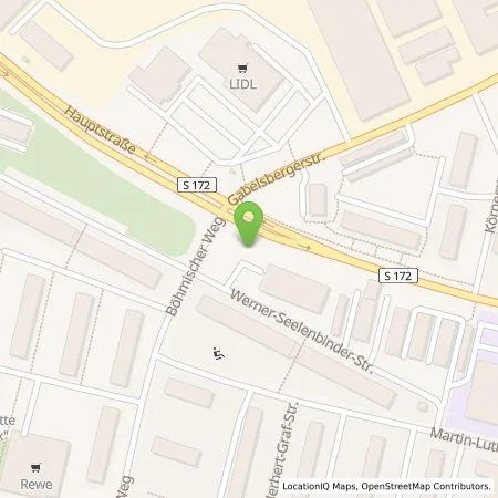 Standortübersicht der Tankstelle Comfortcharge GmbH in 01809 Heidenau