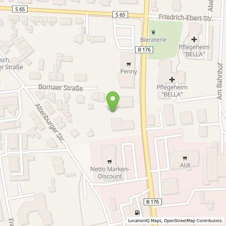 Standortübersicht der Tankstelle Comfortcharge GmbH in 04539 Groitzsch