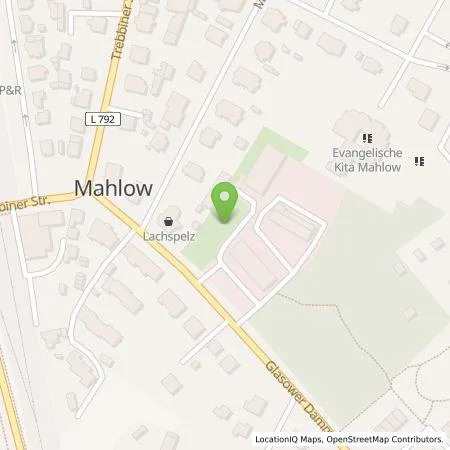 Standortübersicht der Tankstelle Comfortcharge GmbH in 15831 Blankenfelde-Mahlow