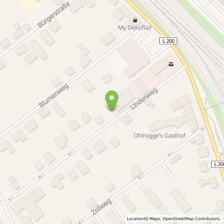 Standortübersicht der Tankstelle Comfortcharge GmbH in 21514 Büchen