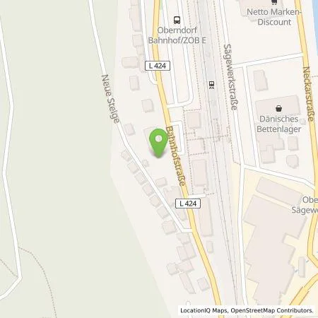 Standortübersicht der Tankstelle Comfortcharge GmbH in 78727 Oberndorf