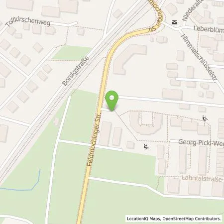 Standortübersicht der Tankstelle Comfortcharge GmbH in 80995 München