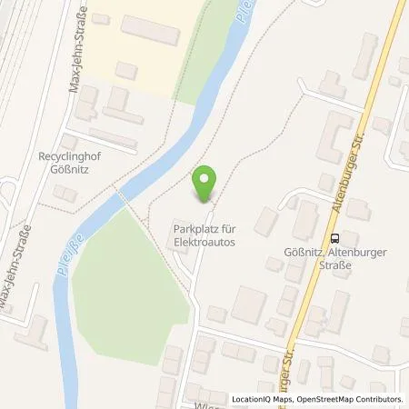 Standortübersicht der Tankstelle Comfortcharge GmbH in 04639 Gößnitz