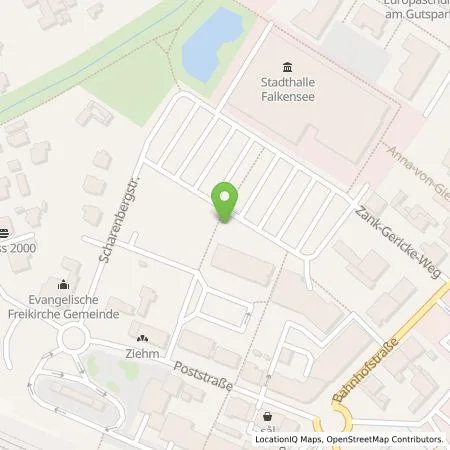 Standortübersicht der Tankstelle Comfortcharge GmbH in 14612 Falkensee