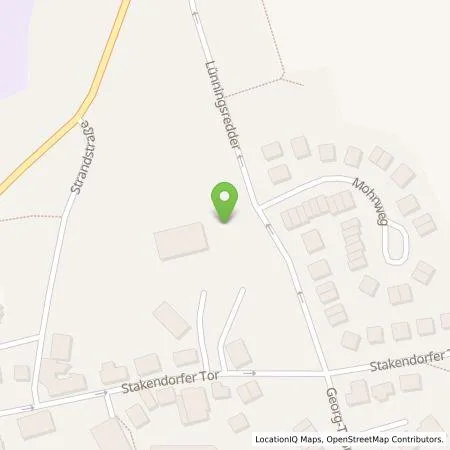 Standortübersicht der Tankstelle Comfortcharge GmbH in 24217 Schönberg (Holstein)