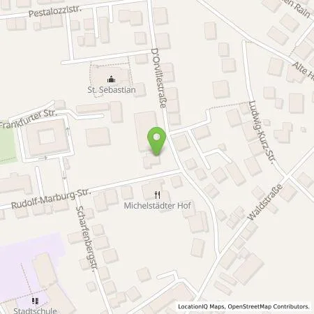 Standortübersicht der Tankstelle Comfortcharge GmbH in 64720 Michelstadt