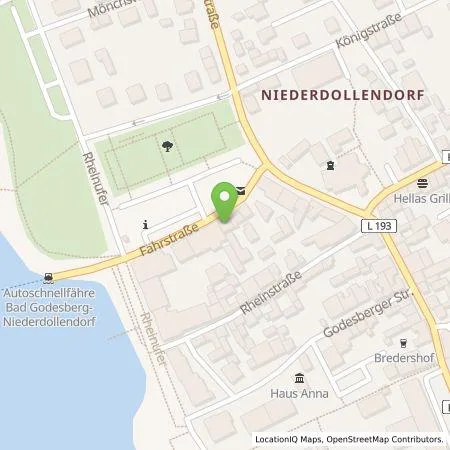 Standortübersicht der Tankstelle Comfortcharge GmbH in 53639 Königswinter