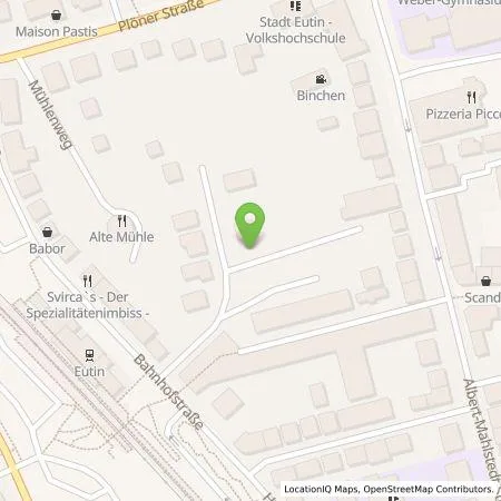 Standortübersicht der Tankstelle Comfortcharge GmbH in 23701 Eutin