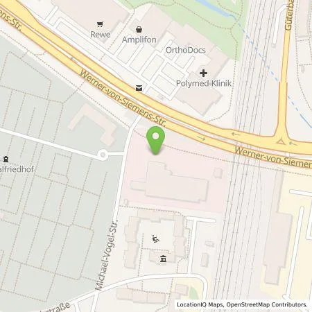 Standortübersicht der Tankstelle Comfortcharge GmbH in 91052 Erlangen