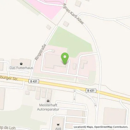 Standortübersicht der Tankstelle Comfortcharge GmbH in 25337 Elmshorn