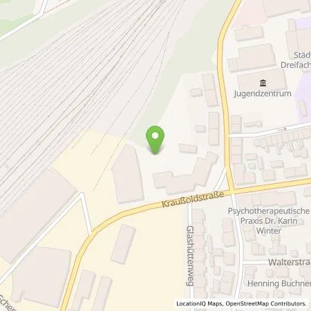 Standortübersicht der Tankstelle Comfortcharge GmbH in 95615 Marktredwitz