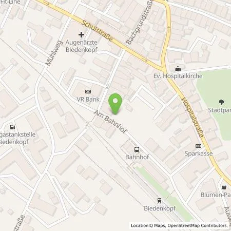 Standortübersicht der Tankstelle GreenCharge GmbH in 35216 Biedenkopf