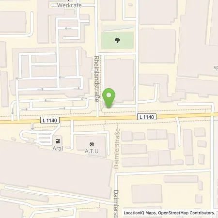 Standortübersicht der Tankstelle GreenCharge GmbH in 71636 Ludwigsburg