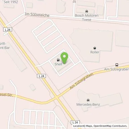 Standortübersicht der Tankstelle GreenCharge GmbH in 38820 Halberstadt