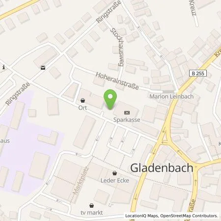 Standortübersicht der Tankstelle GreenCharge GmbH in 35075 Gladenbach