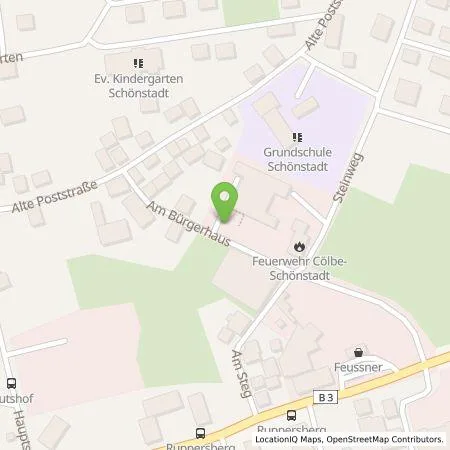 Standortübersicht der Tankstelle GreenCharge GmbH in 35091 Cölbe