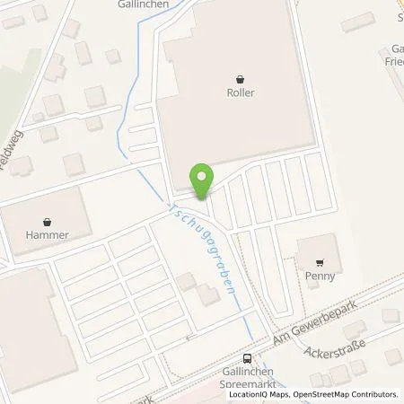 Standortübersicht der Tankstelle GreenCharge GmbH in 03051 Cottbus