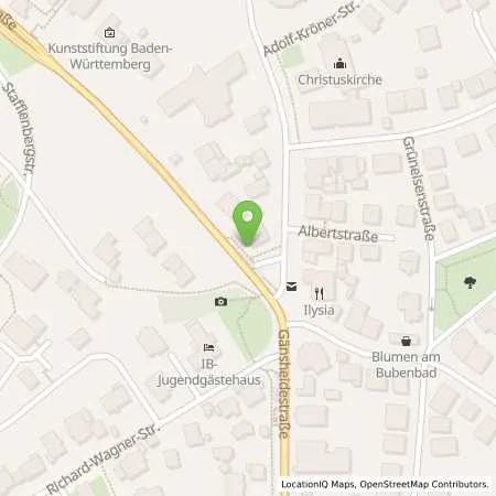 Standortübersicht der Tankstelle eze.network GmbH in 70184 Stuttgart