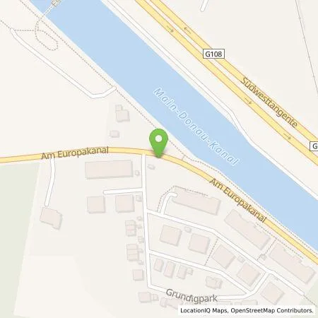 Standortübersicht der Tankstelle infra fürth service gmbh in 90768 Fürth