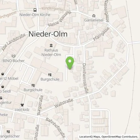 Standortübersicht der Tankstelle EWR AG in 55268 Nieder-Olm