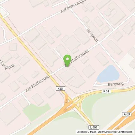 Standortübersicht der Tankstelle EWR AG in 55270 Klein-Winternheim