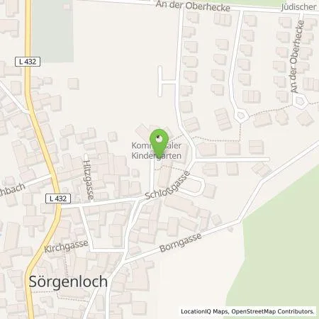 Standortübersicht der Tankstelle EWR AG in 55270 Sörgenloch