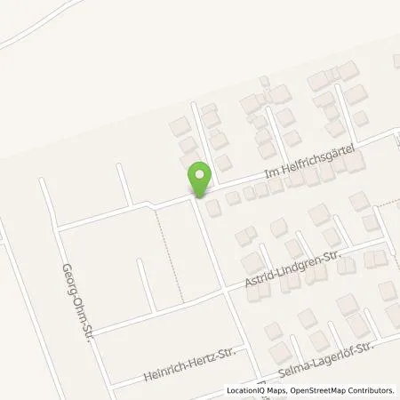 Standortübersicht der Tankstelle EWR AG in 68647 Biblis